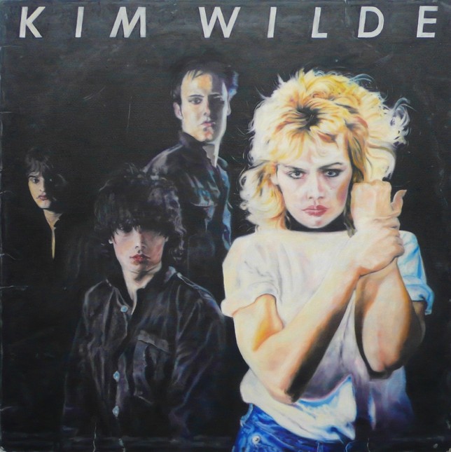 Kim Wilde, Kim Wilde, 2014, Öl auf Leinwand, 150x150cm